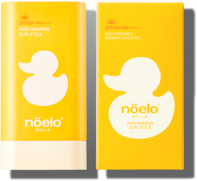 [노엘로힐스] 저자극 이지워시 아기 선스틱 SPF50+ (청담동 산후조리원 / 신세계 현대 롯데 백화점 / 스킨베리어 선스틱), 1개, 22g
