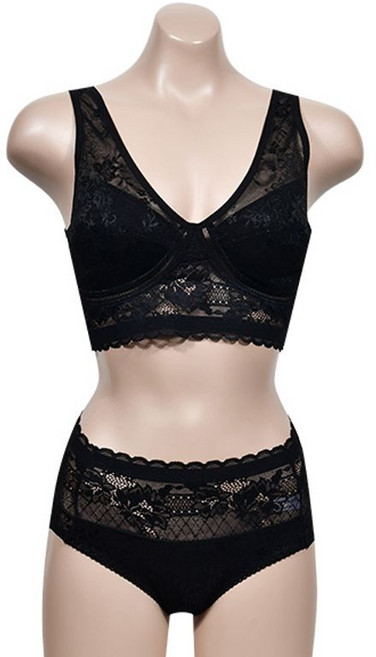 소곳 여성스러운 연출에 좋은 여성 런닝형 부직포 브라 팬티 세트 0091ui