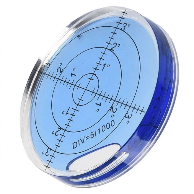 지아이골프 대형 경사 측정 볼마커 그린 수평계 블루, 1개