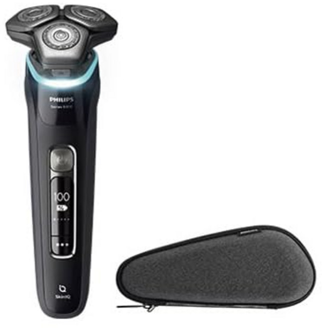 필립스 습식 및 건조 전동 면도기 9000 시리즈 S998630 블랙