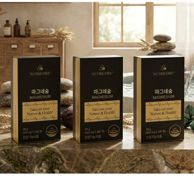 뉴트리코어 마그네슘, 180정, 1개