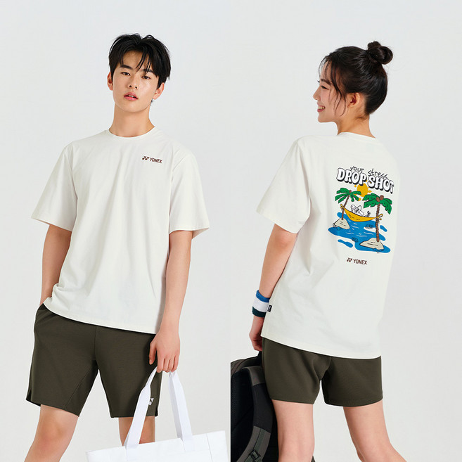 요넥스 배드민턴 캐주얼 티셔츠 261TS052U