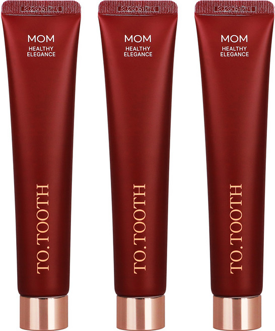 투투스 맘 치약, 100g, 3개