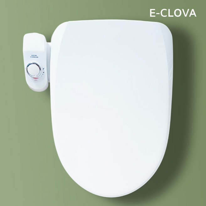 이크로바 기계식비데 무전원 냉수전용 시트일체형 수동비데 HB-5000 2노즐, 고객직접설치