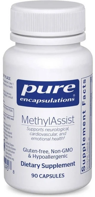 Pure Encapsulations 퓨어 인캡슐레이션스 메틸어시스트 비타민 B 캡슐 90정, 1개 - 쿠팡
