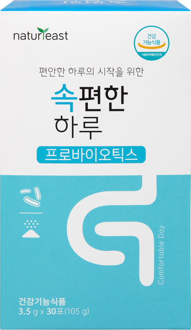 [네이처이스트] 속편한하루 프로바이오틱스 포스트바이오틱스 프리바이오틱스 3.5g 30포, 3개, 105g