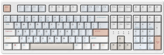 [한성컴퓨터] 유무선 게이밍 기계식 키보드 TFG Cloud Max CF 시리즈 유선8K 무선4K 3모드, 저소음 갈축, TFG Cloud Max CF 브라운슈가토독(염료승화), 멀티 파스텔