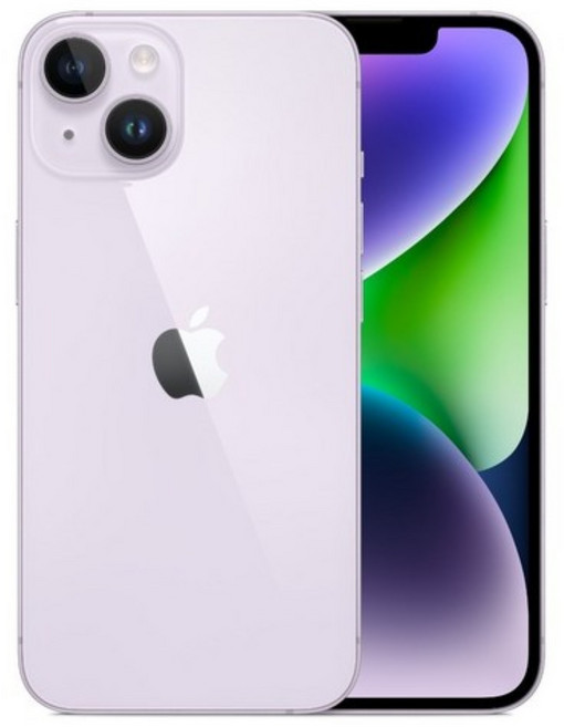 Apple 아이폰 14 128GB (리퍼급) + [더블제이] 자체검수 및 전용패키지, 퍼플 더블제이 구성품