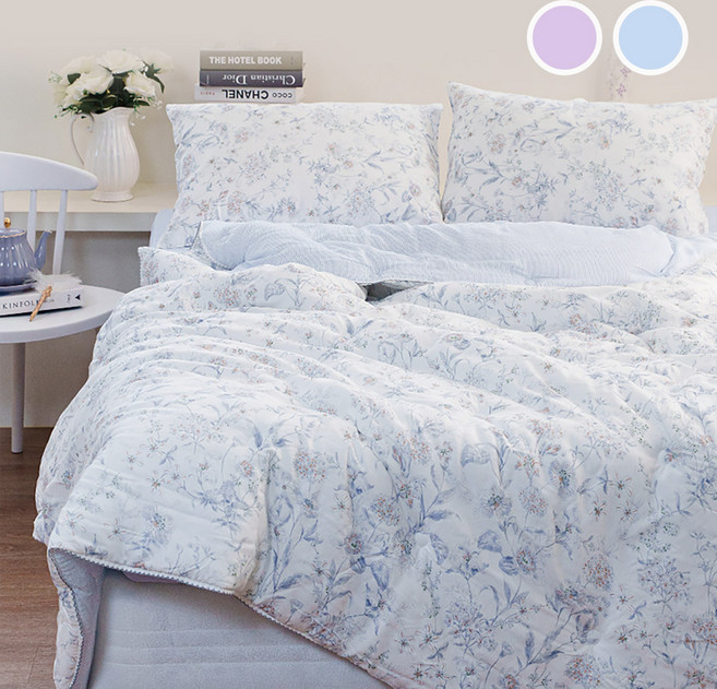 수젠하우스 위시풀 텐셀 모달 100% 차렵 이불 패드 베개커버 침구 세트