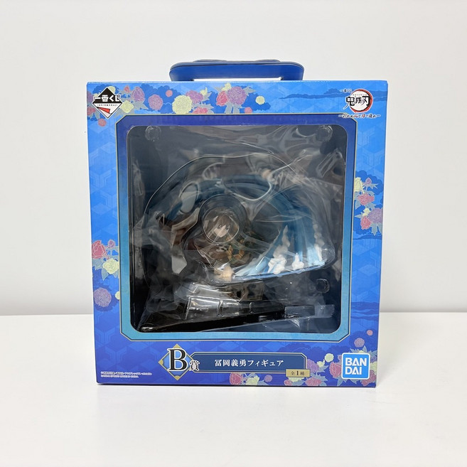 일본정품 반다이 제일복권 귀멸의 칼날 B상 토미오카 기유, 1개