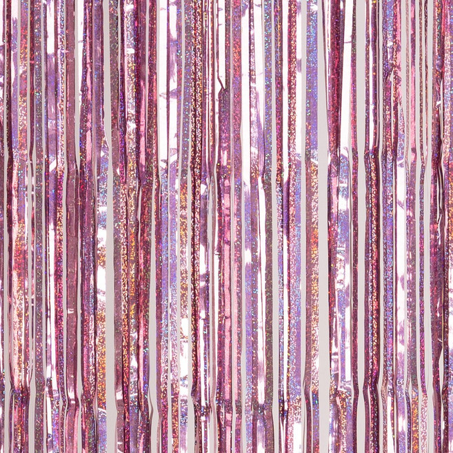 아트포유 은박 수술 홀로그램 펄 파티커튼, 퍼플, 1개