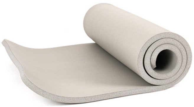 아이워너 NBR 20mm 요가매트, 오이스터 그레이, 1개