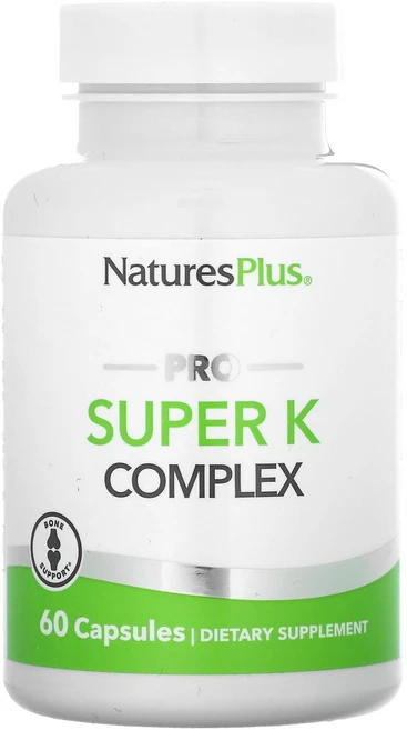 NaturesPlus 프로 슈퍼 K 복합체 2040mcg 캡슐 60정, NaturesPlus프로슈퍼K복합체2040mcg캡슐60, 1개 - 쿠팡