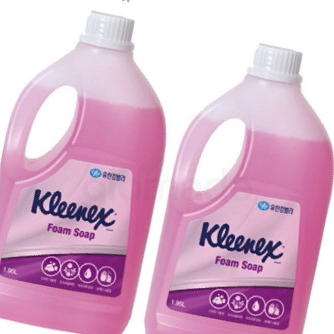 글샵 핸드워시 로즈라일락향 1.95L 4개 손씻기