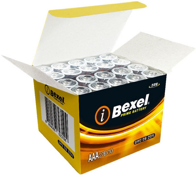 벡셀 알카라인 AAA건전지 온라인전용 100개입 1개