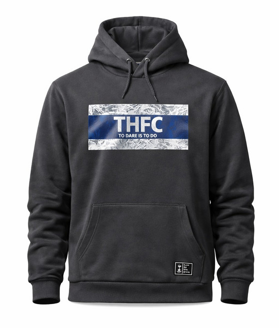 토트넘 정품 베이직 후드티 남녀공용 데일리 오버핏 긴팔 티셔츠 차콜