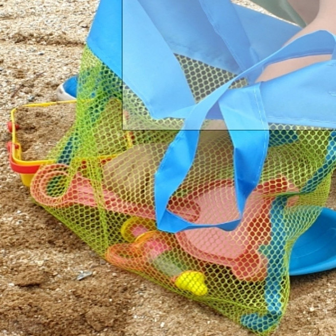 네트백 소형 장난감그물망 물놀이가방 물놀이그물가방