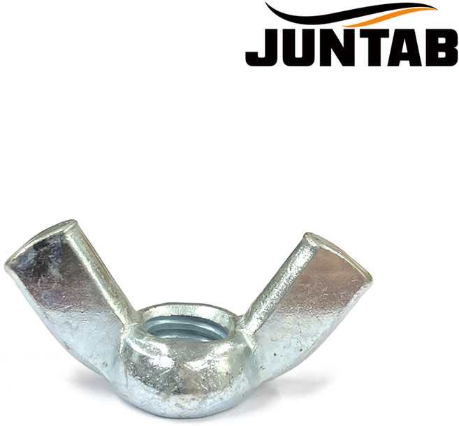 나비너트 윙너트 손잡이너트 백색 철, 1개