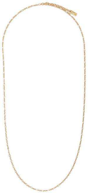 생로랑 인그레이빙 로고 체인 네크리스