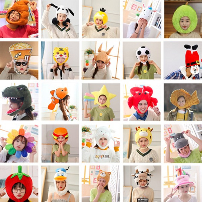 입고 귀여운 동물모자 인싸모자 70종 촬영 생일 코스튬 5시전 당일발송, 01. 토끼, 1개