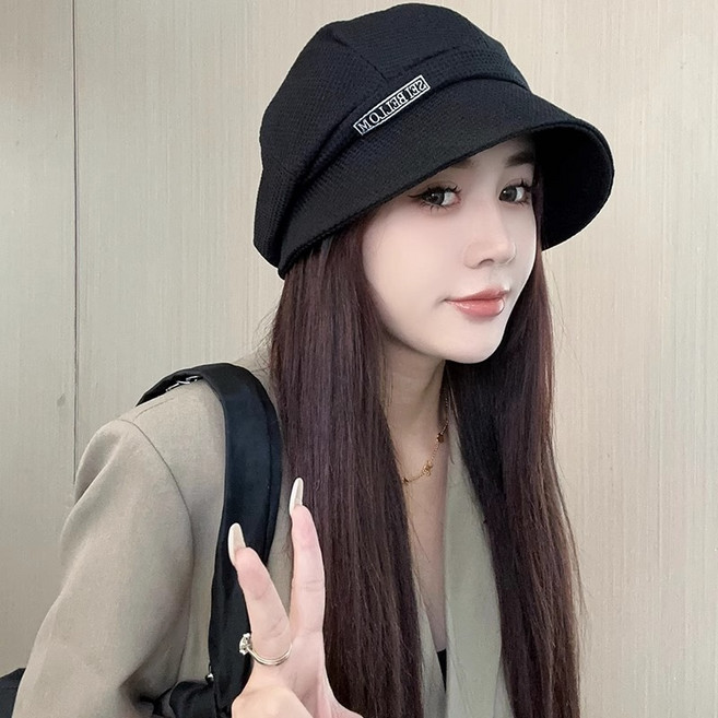 여성 베레모 모자 데일리 썬캡 자외선 차단 여성모자 4컬러