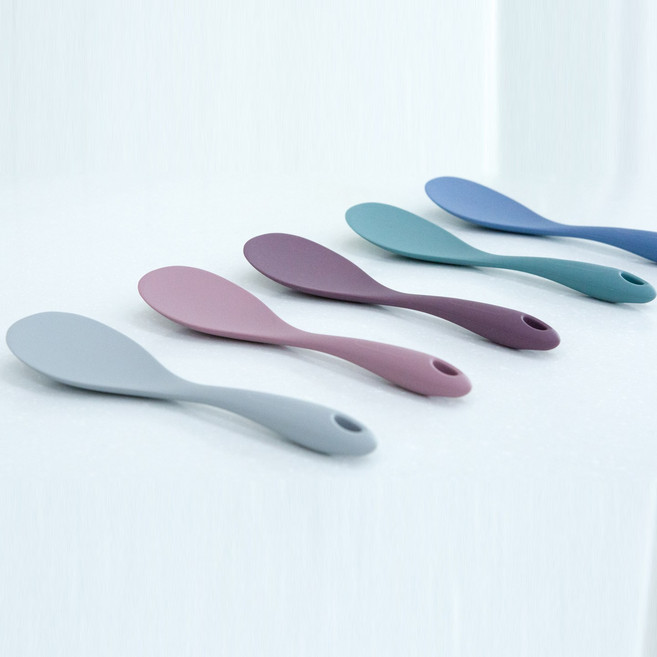 달스네가게 국산 실리콘 밥주걱, 인디핑크, 1개