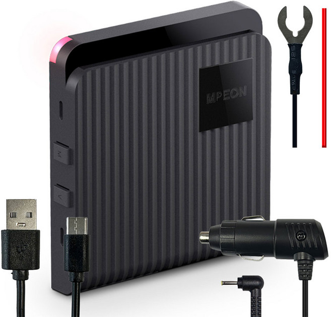 엠피온 유선 RF 하이패스 단말기 SET-245[모든차량호환][판매자무료개통], 단말기+휴즈케이블+하이패스카드(무료)