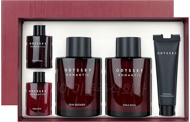 오딧세이 로맨틱 스페셜 남성 화장품 2종 세트, 1세트