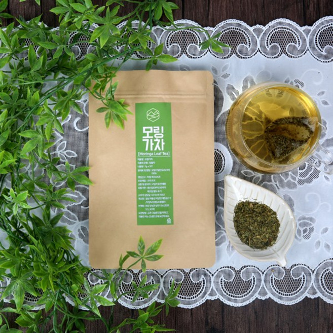 한국유기농 모링가차 10티백, 1g, 10개입, 1개