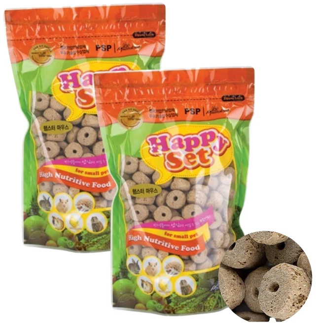 애니멀밥 해피셋트 마우스 사료 이갈이용, 2개, 270g - 쿠팡