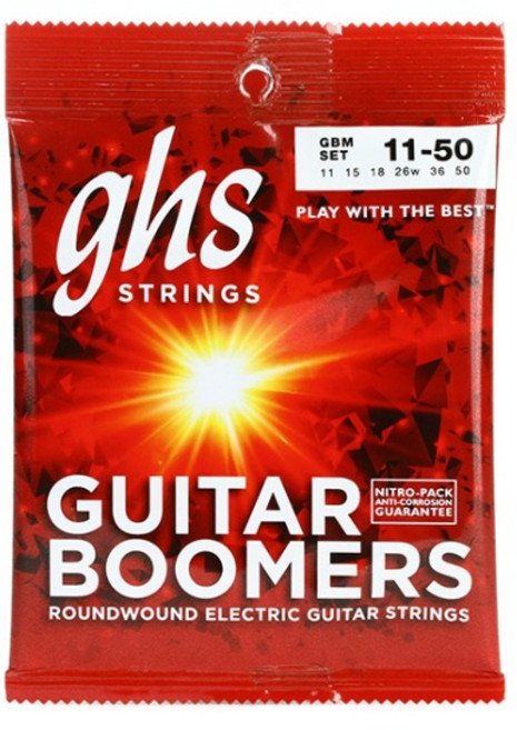 ghs GBM (011-050) 부머스 일렉기타 줄, 1개