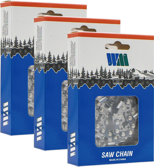 WM 더블유엠 엔진톱날 체인톱날 91번 28날 허스크바나 135MARK2 240i 350i 그린웍스 60V UDT, 3개