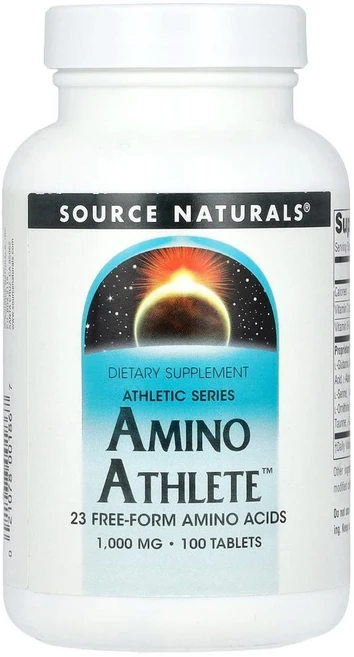 소스 내추럴스 아미노 애슬리트 1 000mg Source Naturals Athletic Series Amino Athlete 1 000 mg 100정, 1개 - 쿠팡