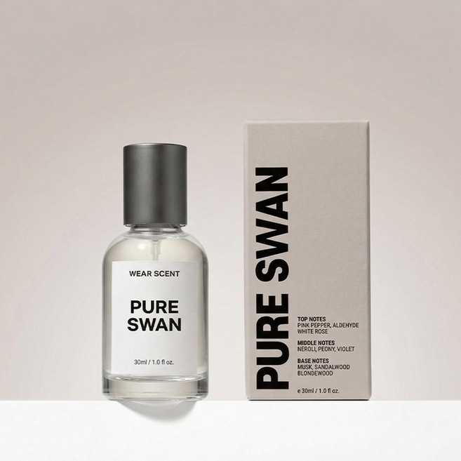 웨어센트 블랑쉬 타입 니치향수 퓨어스완 오드 퍼퓸, 1개, 30ml