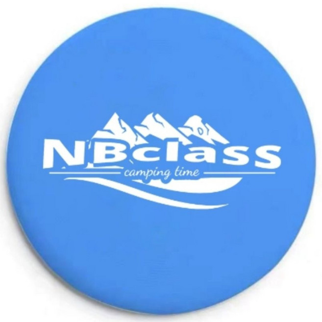 NBclass 플라잉디스크 원반던지기 스포츠운동, 블루, 1개