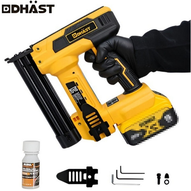 다스트 충전 타카 DE-635N 디월트 호환 630핀 사용 베어툴, 1개