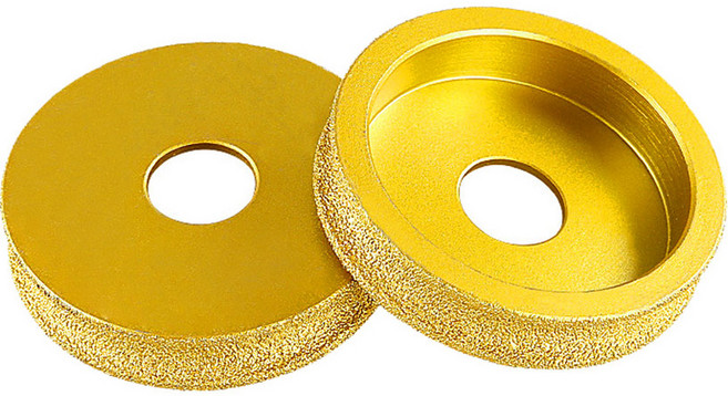 공구하자 공구 그라인더 목재 다이아몬드 휠, 라운드 엣지-10mm, 1개