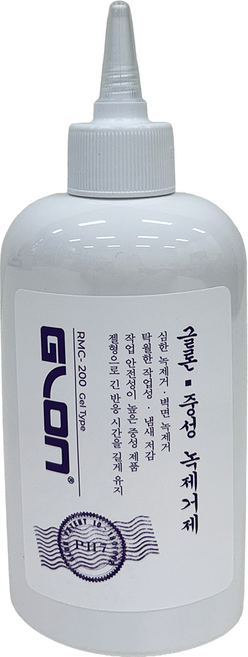 GLON 중성녹제거제 RMC-G200 Gel Type, 2개, 200ml