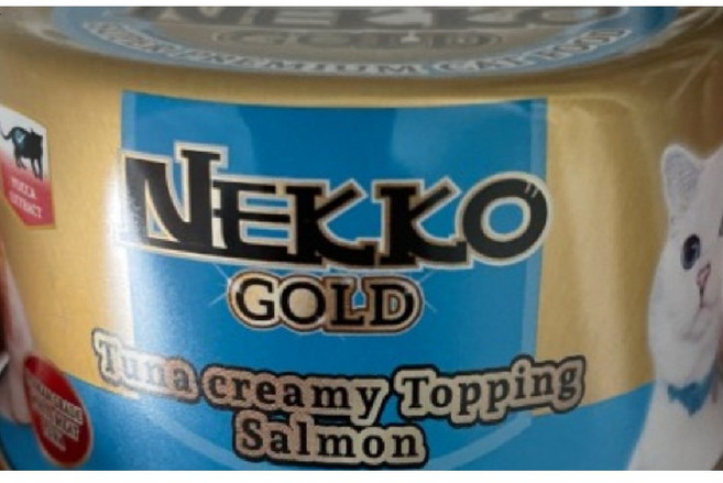 네코 골드 크리미 고양이캔, 5개, 85g, 참치+연어