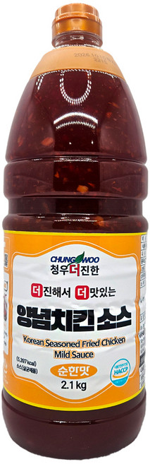 단짠단짠 치킨양념소스 2.1kg(순한맛), 2.1kg, 1개