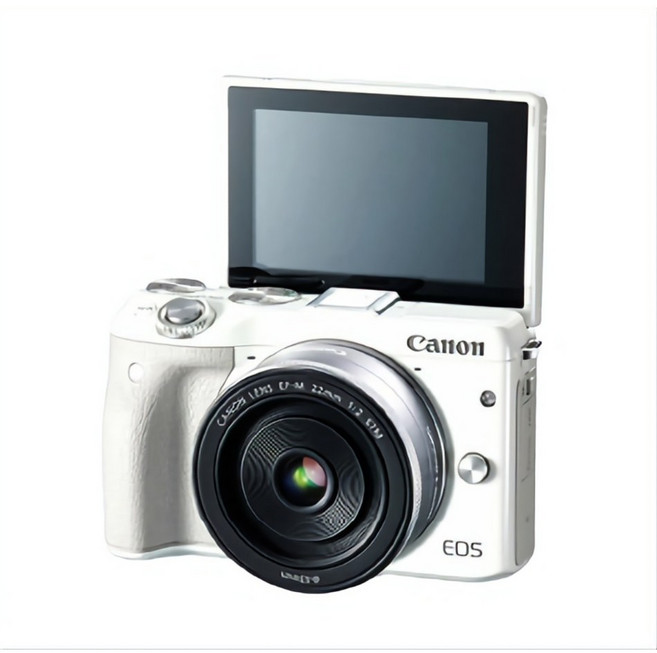 캐논정품 EOS M3+15-45렌즈킷+32GB메모리카드+미러리스전용가방(추가옵션비용없음), 화이트