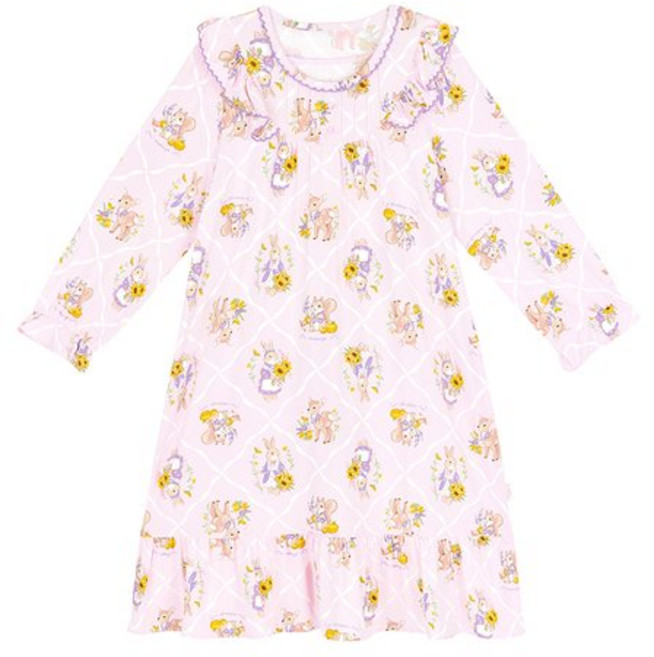 국내백화점 무냐무냐 키즈 내의 IFM여텐셀모달니트9부원피스01 실내복 (BK파우치증정)