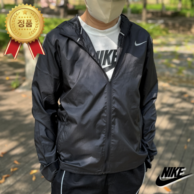 [정품 AS가능] 나이키 우먼스 바람막이 윈드브레이커 우븐 자켓 블랙 DM6180-010