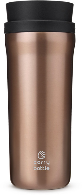 캐리보틀 360 시그니처 보온 보냉 병 스텐 텀블러 450ml 캠핑 컵 원터치, 코퍼, 360ml