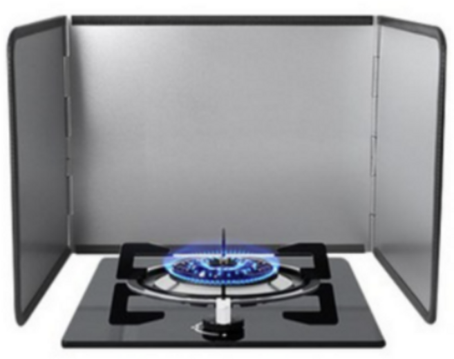 일상잡화 스테인레스 가스렌지 가림막, 1개