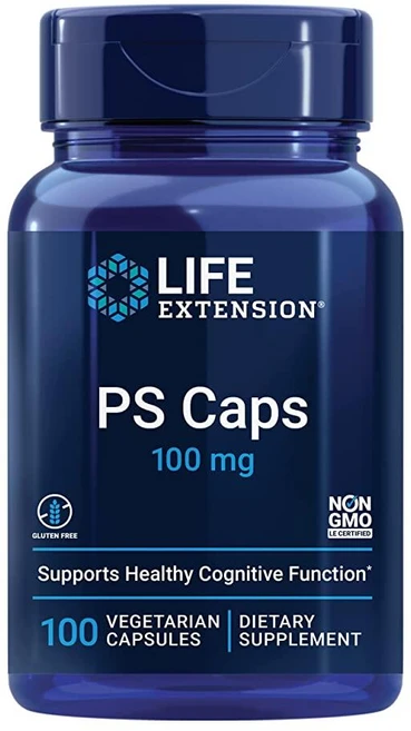 라이프익스텐션 PS 캡스 100mg 캡슐 100정, 라이프익스텐션 PS 캡스 100mg 캡슐 100정144, 1 - 쿠팡