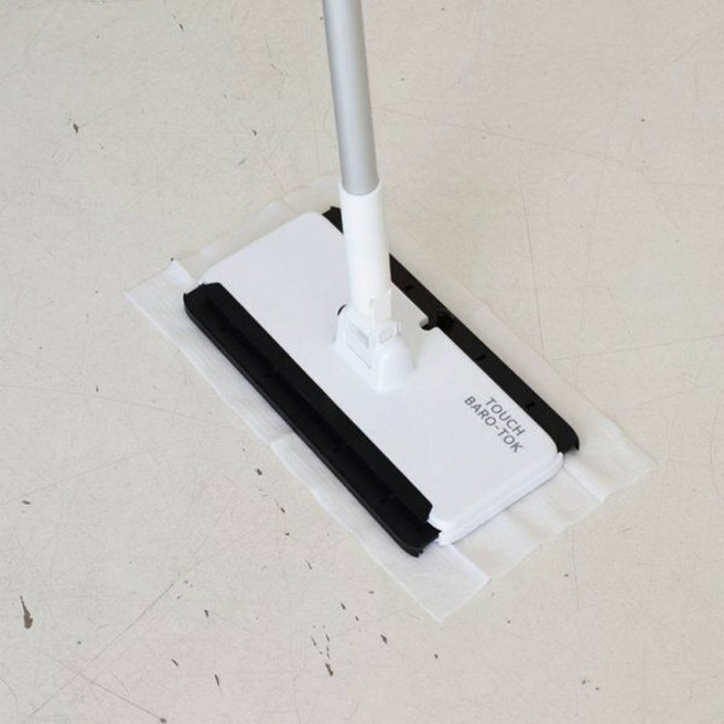 기본에 터치 바로톡 밀대걸레 + 전용 물걸레청소포 30매 6팩107495, 기본에 터치 바로톡 밀대걸레 + 전용 물걸레청소포 30