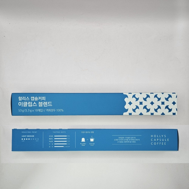 할리스 이클립스 블렌드 캡슐커피, 5.3g, 10개입, 1개