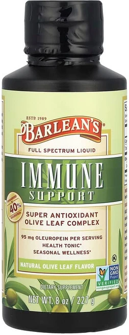 Barlean's 올리브 잎 복합체 천연 올리브 잎 95mg 227g(8oz) BAR-70003, 227g, 1개 - 쿠팡