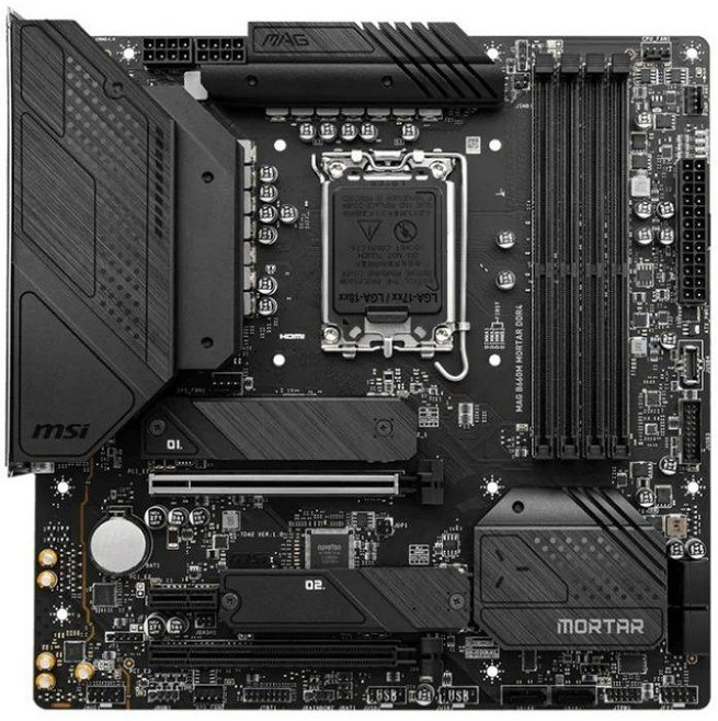 B660 마더보드 MAG B660M DDR4 1700 14900K 14700K 13900F 13700F 13400 12400F 12100 CPU 128GB ATX